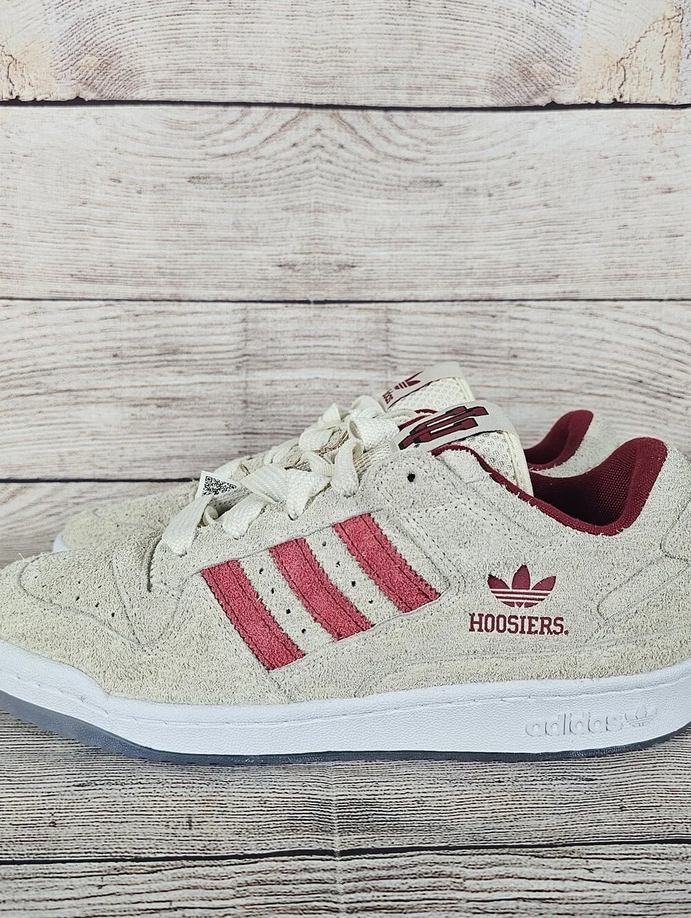 Adidas Forum Low CL NCAA Indiana Hoosiers Low Top HQ7482 Size 9 NWOB